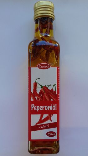Bliesgaumühle - Peperoniöl, Flasche 250ml
