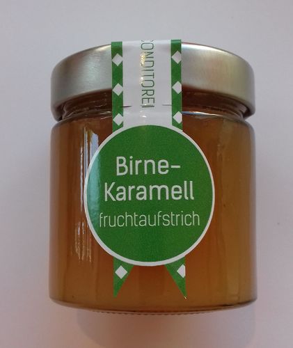 Marmelatiers - Birne-Karamell Fruchtaufstrich, Glas 200g