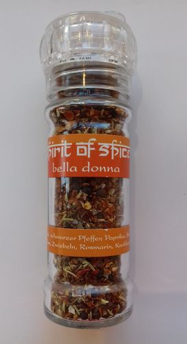 Spirit Of Spice - bella donna, Einwegmühle 42g