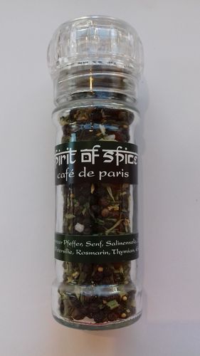 Spirit Of Spice - café de paris, Einwegmühle 40g
