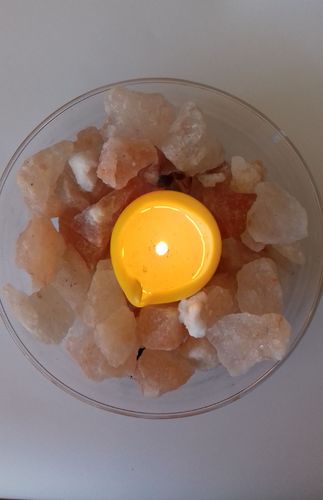 Salzkristalle aus Rosa Steinsalz, Tüte 1kg